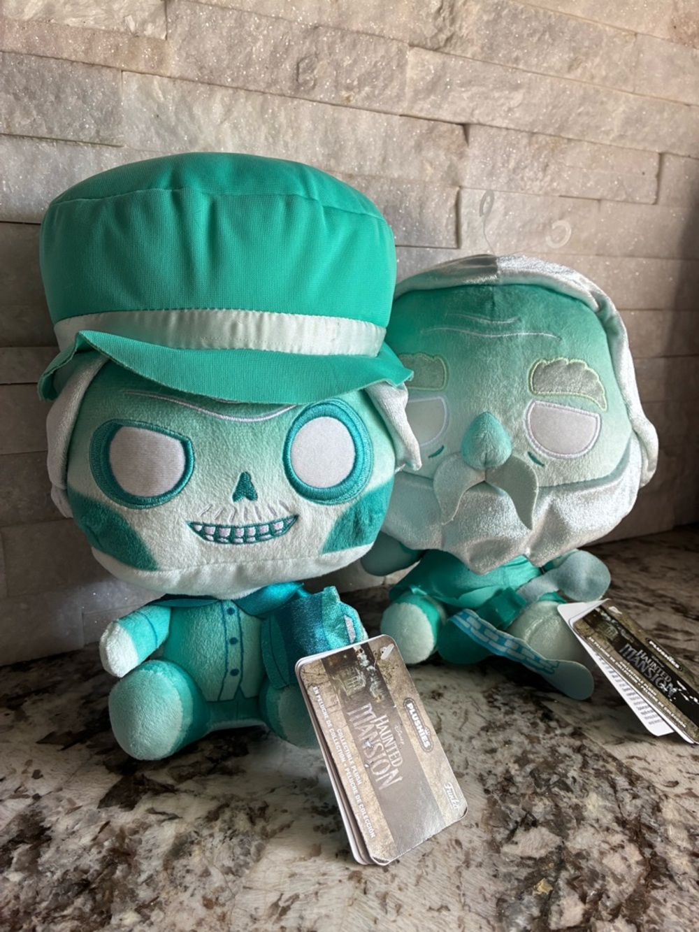 Funko Pop! The Haunted Mansion Hatbox Ghost & Ezra Plush NWT